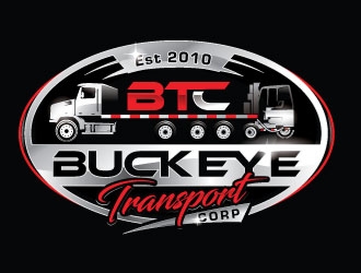 Buckeye Transport, Corp logo design by jishu