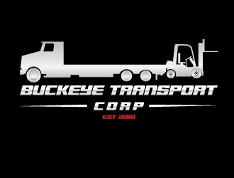 Buckeye Transport, Corp logo design by d1ckhauz