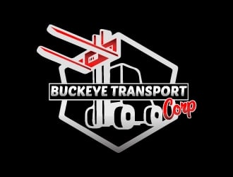 Buckeye Transport, Corp logo design by fawadyk
