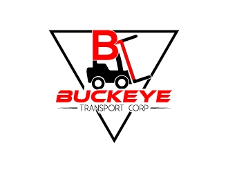 Buckeye Transport, Corp logo design by fawadyk