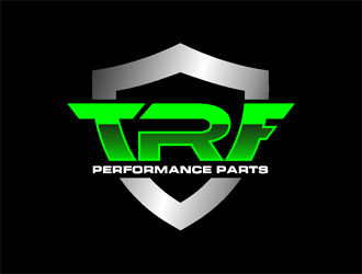 TRF Performance Parts logo design by coco