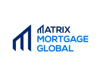 Matrix mortgage global  logo design by maserik