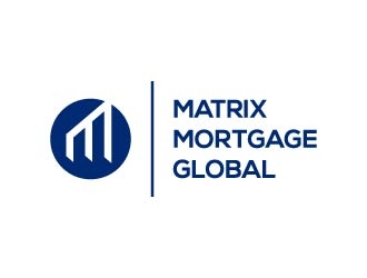 Matrix mortgage global  logo design by maserik