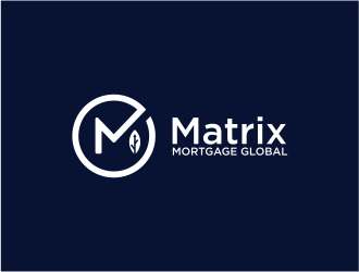 Matrix mortgage global  logo design by FloVal
