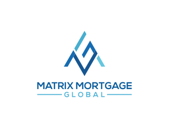 Matrix mortgage global  logo design by RIANW