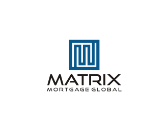 Matrix mortgage global  logo design by R-art