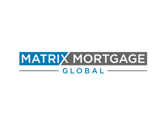 Matrix mortgage global  logo design by logitec