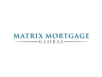 Matrix mortgage global  logo design by logitec