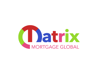 Matrix mortgage global  logo design by hwkomp