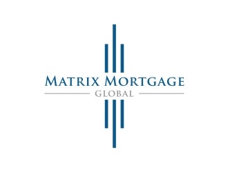 Matrix mortgage global  logo design by sabyan