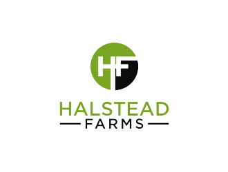 Halstead Farms logo design by mbamboex