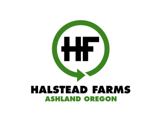 Halstead Farms logo design by GemahRipah