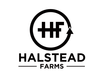 Halstead Farms logo design by cintya