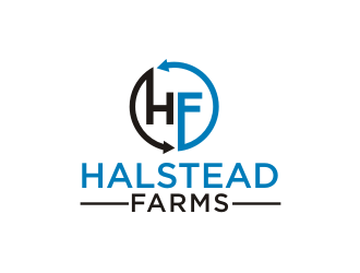 Halstead Farms logo design by BintangDesign