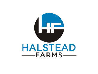 Halstead Farms logo design by BintangDesign