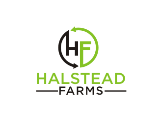 Halstead Farms logo design by BintangDesign