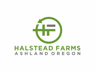 Halstead Farms logo design by checx
