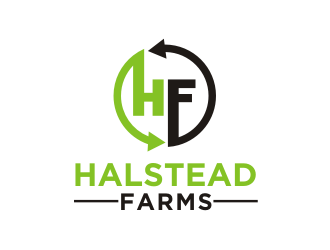 Halstead Farms logo design by BintangDesign