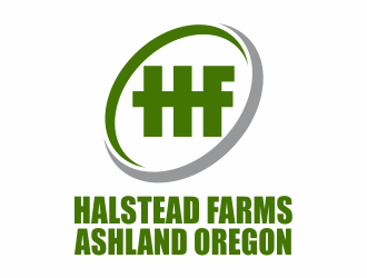 Halstead Farms logo design by eagerly
