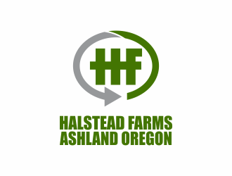 Halstead Farms logo design by eagerly