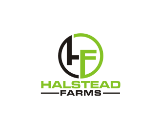 Halstead Farms logo design by BintangDesign