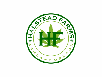 Halstead Farms logo design by ammad
