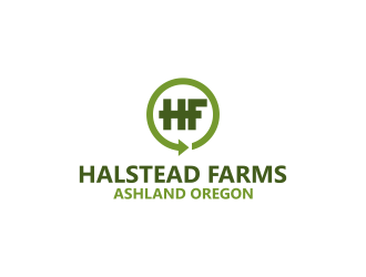Halstead Farms logo design by RIANW