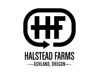 Halstead Farms logo design by dibyo