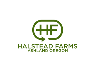 Halstead Farms logo design by blessings