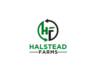 Halstead Farms logo design by BintangDesign