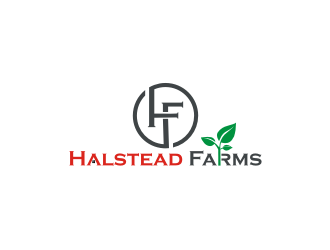 Halstead Farms logo design by Diancox