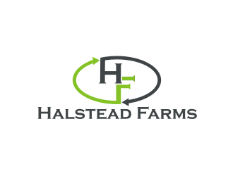 Halstead Farms logo design by Diancox