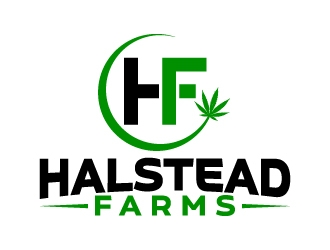 Halstead Farms logo design by jaize