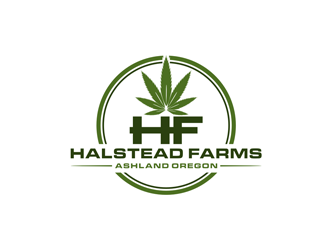 Halstead Farms logo design by johana