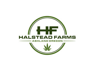 Halstead Farms logo design by johana