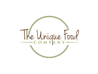 The Unique Food Company logo design by johana
