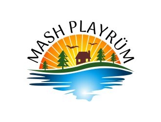 MASH Playrüm  logo design by N3V4