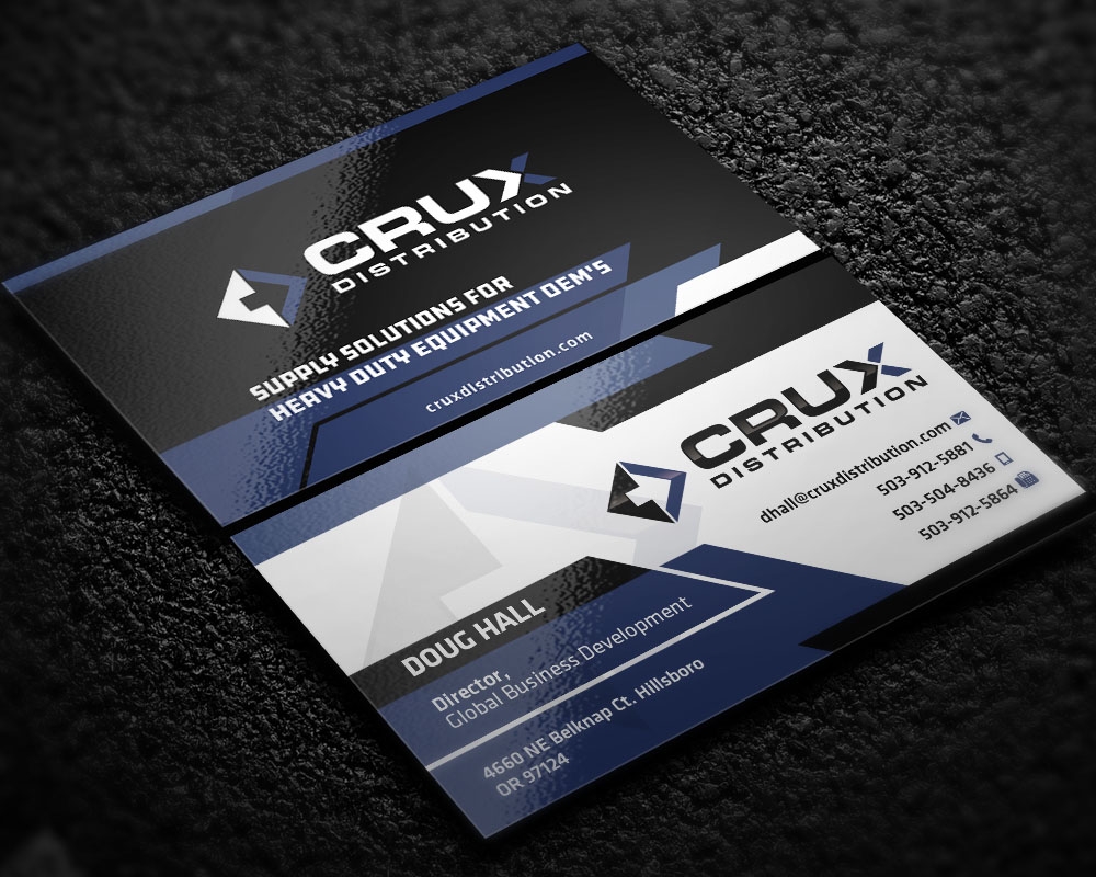 Crux Distribution logo design by scriotx