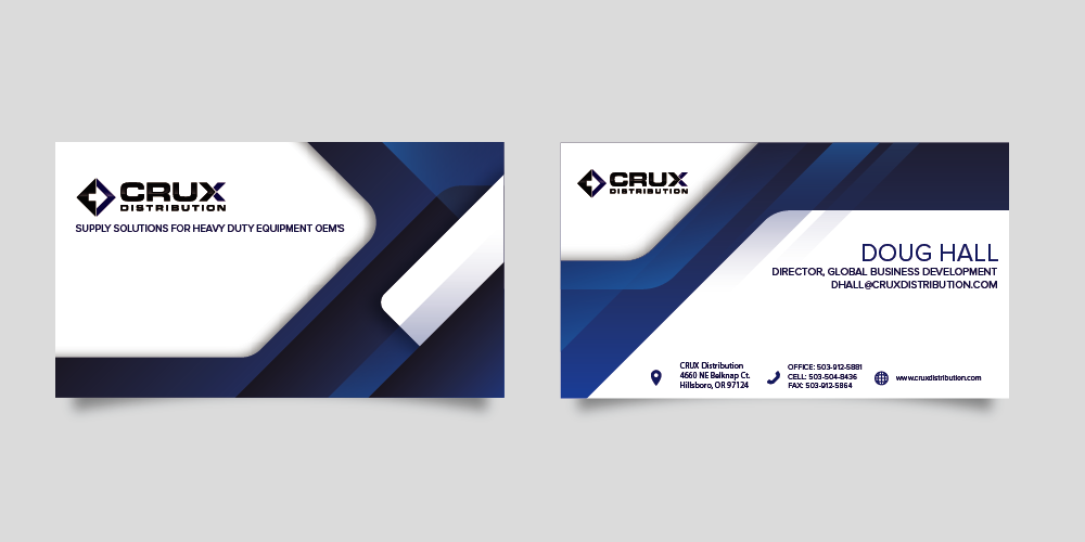 Crux Distribution logo design by czars