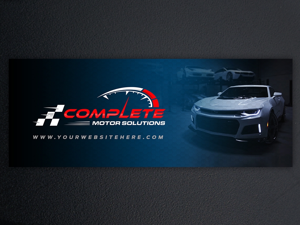 Complete Motor Solutions logo design by KHAI