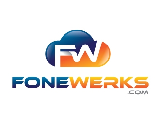 FoneWerks.com logo design by REDCROW