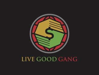 Live Good Gang logo design by rokenrol