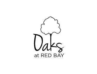 Oaks at Red Bay logo design by Adundas