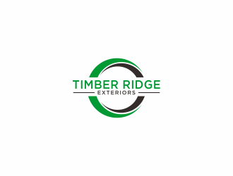 Timber Ridge Exteriors logo design by menanagan