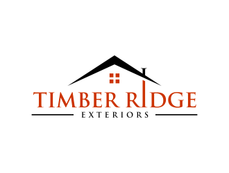 Timber Ridge Exteriors logo design by ammad