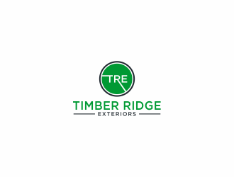 Timber Ridge Exteriors logo design by menanagan