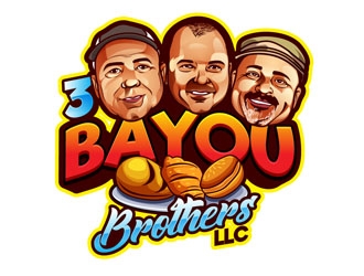 3 Bayou Brothers LLC logo design by DreamLogoDesign