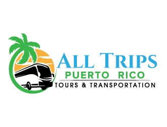 AllTrips Puerto Rico logo design by jaize