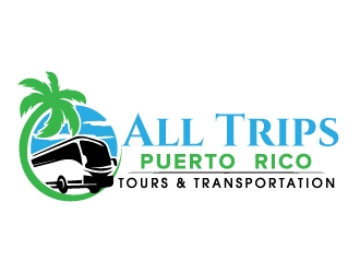 AllTrips Puerto Rico logo design by jaize