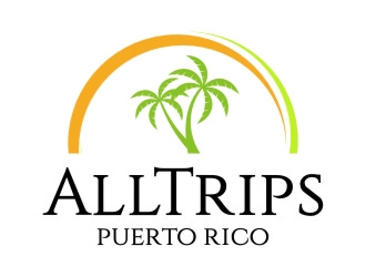 AllTrips Puerto Rico logo design by jetzu